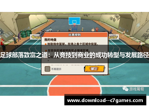 足球部落致富之道:从竞技到商业的成功转型与发展路径 足球部落致富之道:从竞技到商业的成功转型与发展路径